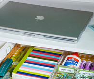 Storage labels for arts and crafty items