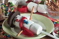 Snowman on a stick