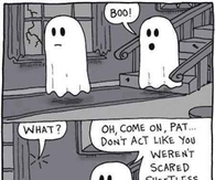 Dont act like you werent scared sheetless