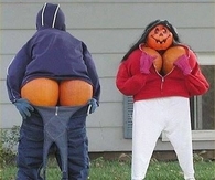 Pumpkin boobs and booty