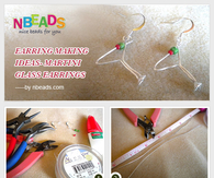 Earring Making Ideas- Martini Glass Earrings