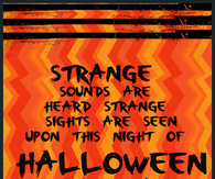 Strange sounds 