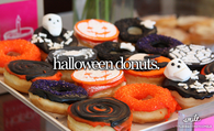 Halloween donuts