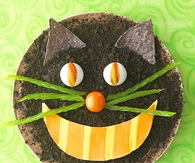Scaredy cat ice cream cake