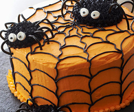 Spiderweb cake