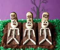 Tombstone trio