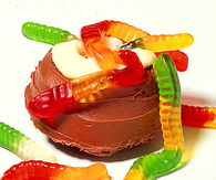 Creepy crawly cupcakes