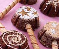 Magic wand brownies