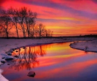 Winter Sunset