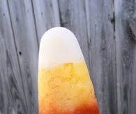 Candy Corn Popsicle