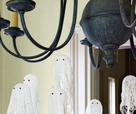 Cheesecloth ghosts