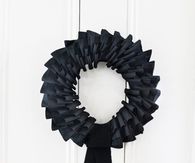 Black wreath