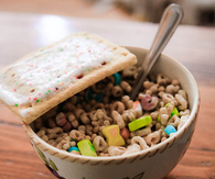 Lucky charms and poptarts
