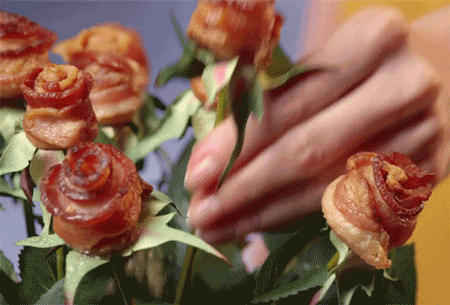 Bacon roses