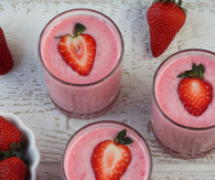 Strawberry milkshake