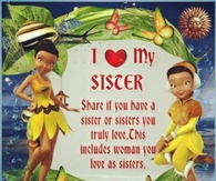 I love my sister