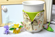 Reusable Fabric Coffee Cup Sleeve