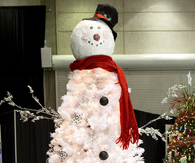 Frosty the snowman christmas tree