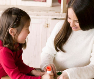 Holiday crafting party
