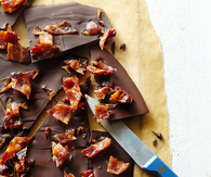 Bacon chocolate bark