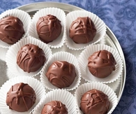 Chocolate chip cookie dough truffles