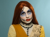 Creepy ragdoll makeup
