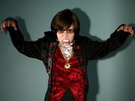 Ghoulish vampire makeup