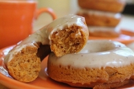 Pumpkin spice donuts