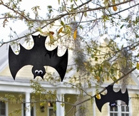 Hanging foam bats