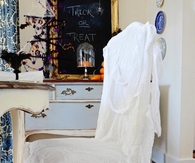 Phantom chair slipcover