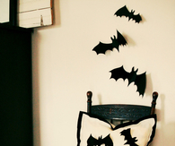 Felt bat pillow