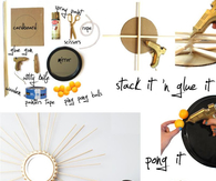 DIY Sunburst Mirror