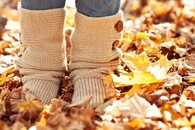 Autumn slouch boots