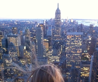 Looking out at the city