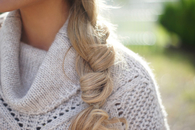 Pretty blonde braid