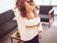Orange scarf
