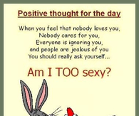 positive thought for the day