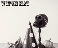 Polka dot witch hat