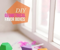 DIY Geometric Boxes