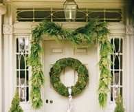 Cushion moss wreath