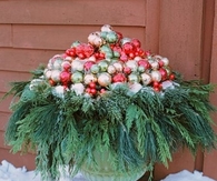 Lighted urn topper