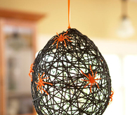 Tangled web sculpture