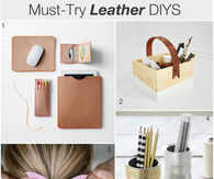 Must Try Leather DIYS