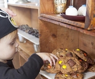 Candy bar cookies