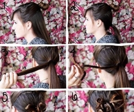 DIY Twisted Bun
