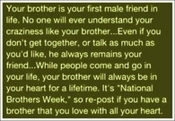 your brother