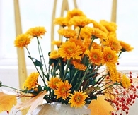 Pumpkin Skull Vase