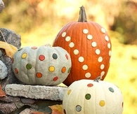 Polka Dot Pumpkins