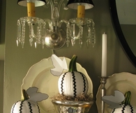 Elegant Halloween Mantle