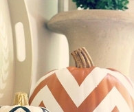 Simple Jagged Lined Pumpkin Design